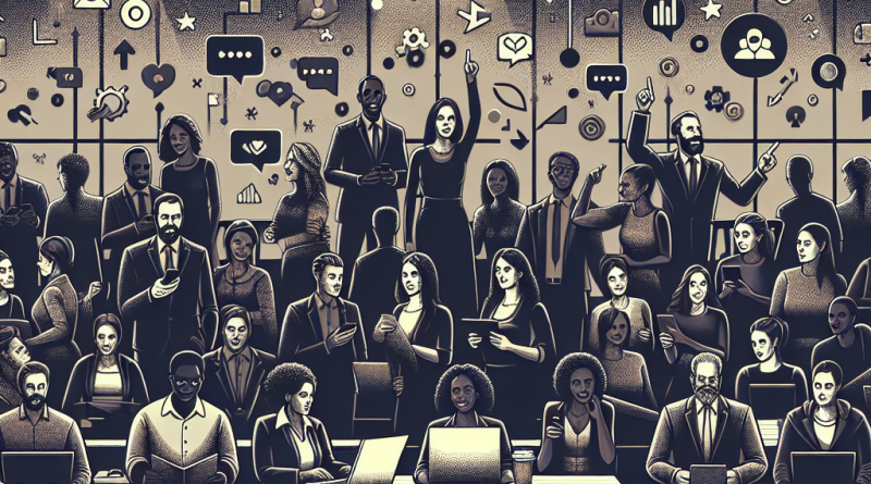 Illustration of diverse entrepreneurs over 40 in a modern coworking spaces setting, with a inspired mood.